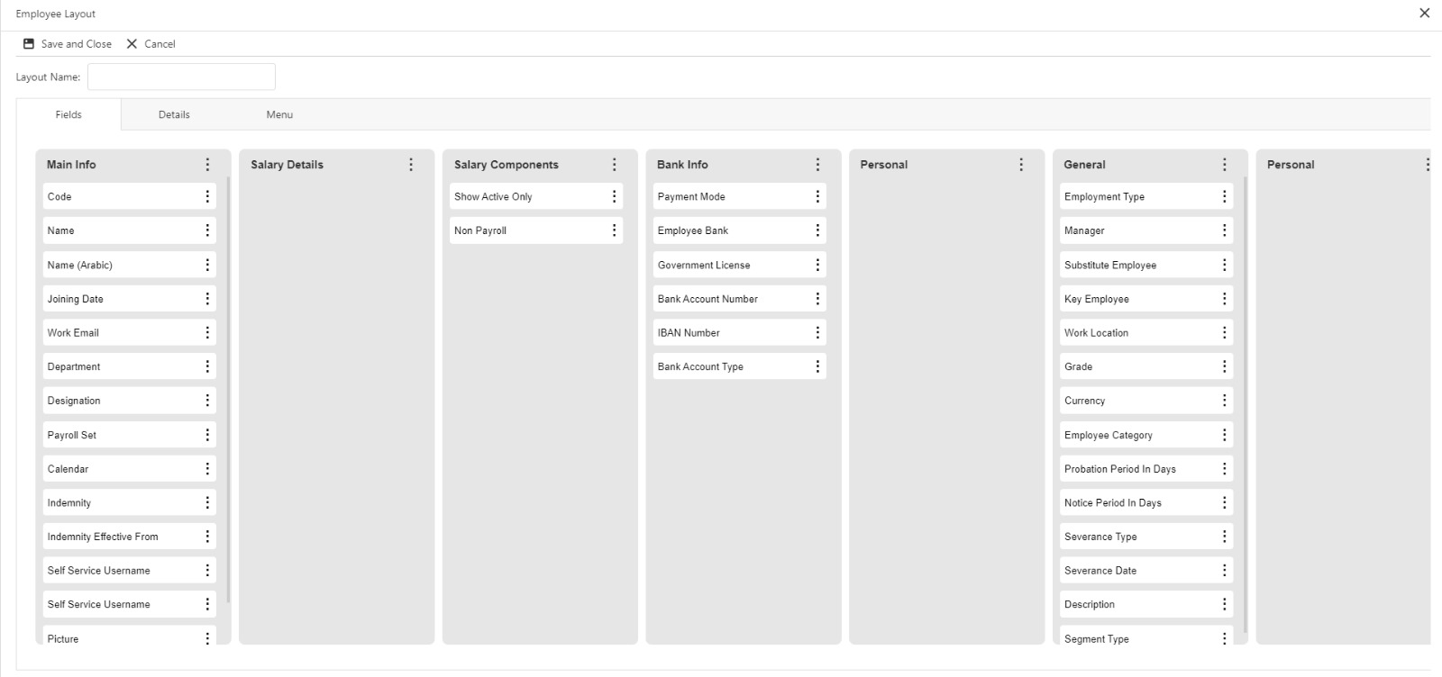 Forms Personalization Forms Personalization